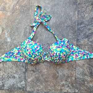 Por Moi 32DDD bikini top multicolor